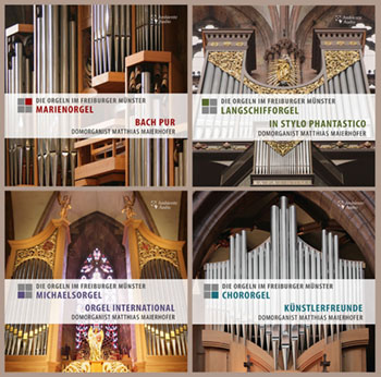 Four Organs of Freiburg Cathedral on 4 CDs Four Organs of Freiburg Cathedral on 4 CDs